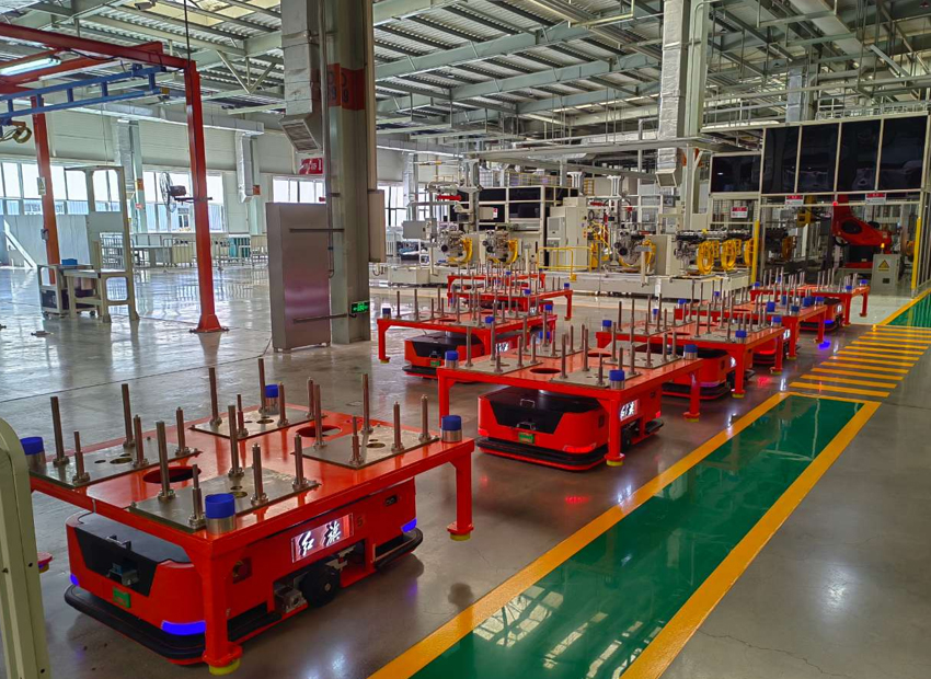 一汽4GC項(xiàng)目AGV